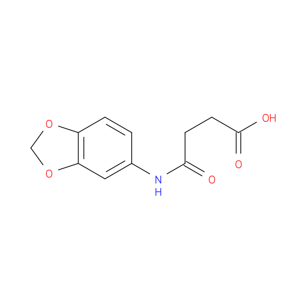 4-(Benzo[d][1,3]dioxol-5-ylamino)-4-oxobutanoic acid
