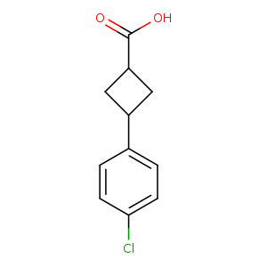 3-(4-CHLOROPHENYL)CYCLOBUTANE-1-CARBOXYLIC ACID