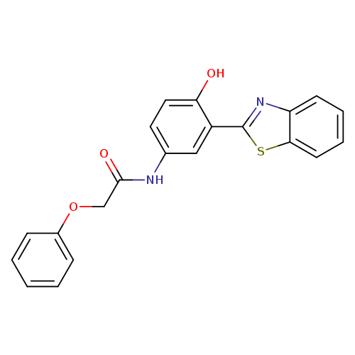 N-[3-(1,3-benzothiazol-2-yl)-4-hydroxyphenyl]-2-phenoxyacetamide
