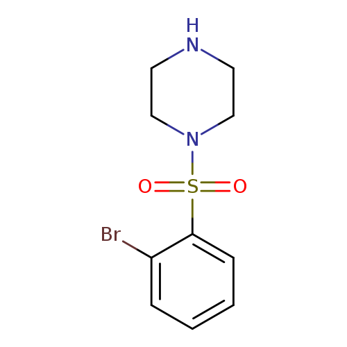 1-((2-Bromophenyl)sulfonyl)piperazine