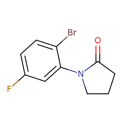 1-(2-Bromo-5-fluorophenyl)pyrrolidin-2-one