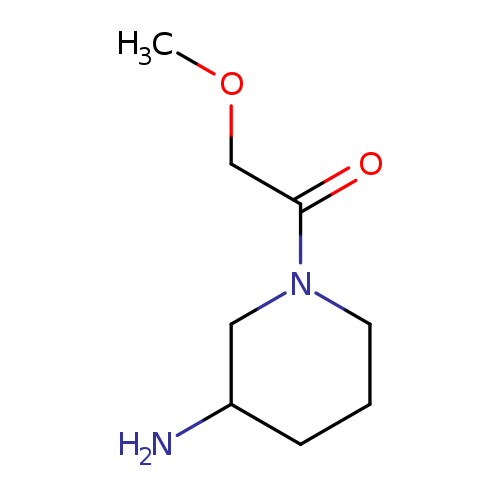 1-(3-aminopiperidin-1-yl)-2-methoxyethan-1-one