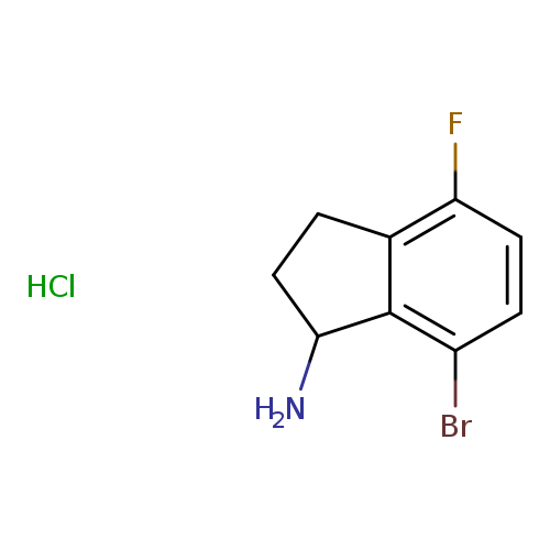 7-bromo-4-fluoro-2,3-dihydro-1H-inden-1-aminehydrochloride