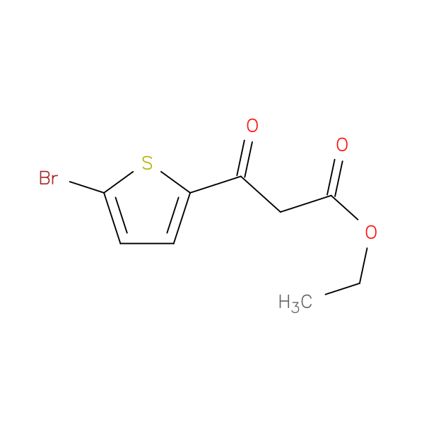 ethyl 3-(5-bromothiophen-2-yl)-3-oxopropanoate