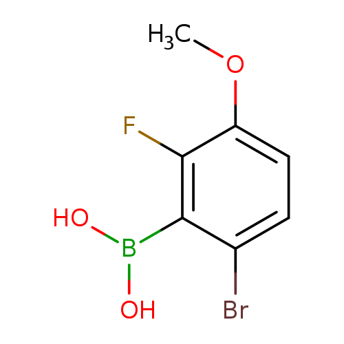 6-Bromo-2-fluoro-3-methoxybenzeneboronic acid
