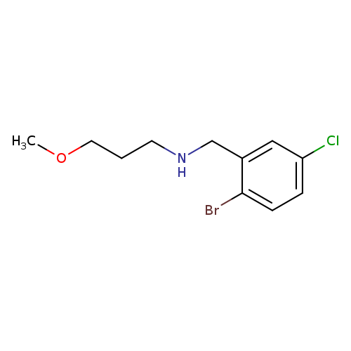 [(2-bromo-5-chlorophenyl)methyl](3-methoxypropyl)amine