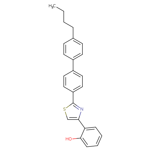 2-(4-n-Butylbiphenyl-4'-yl)-4-(2-hydroxyphenyl)thiazole