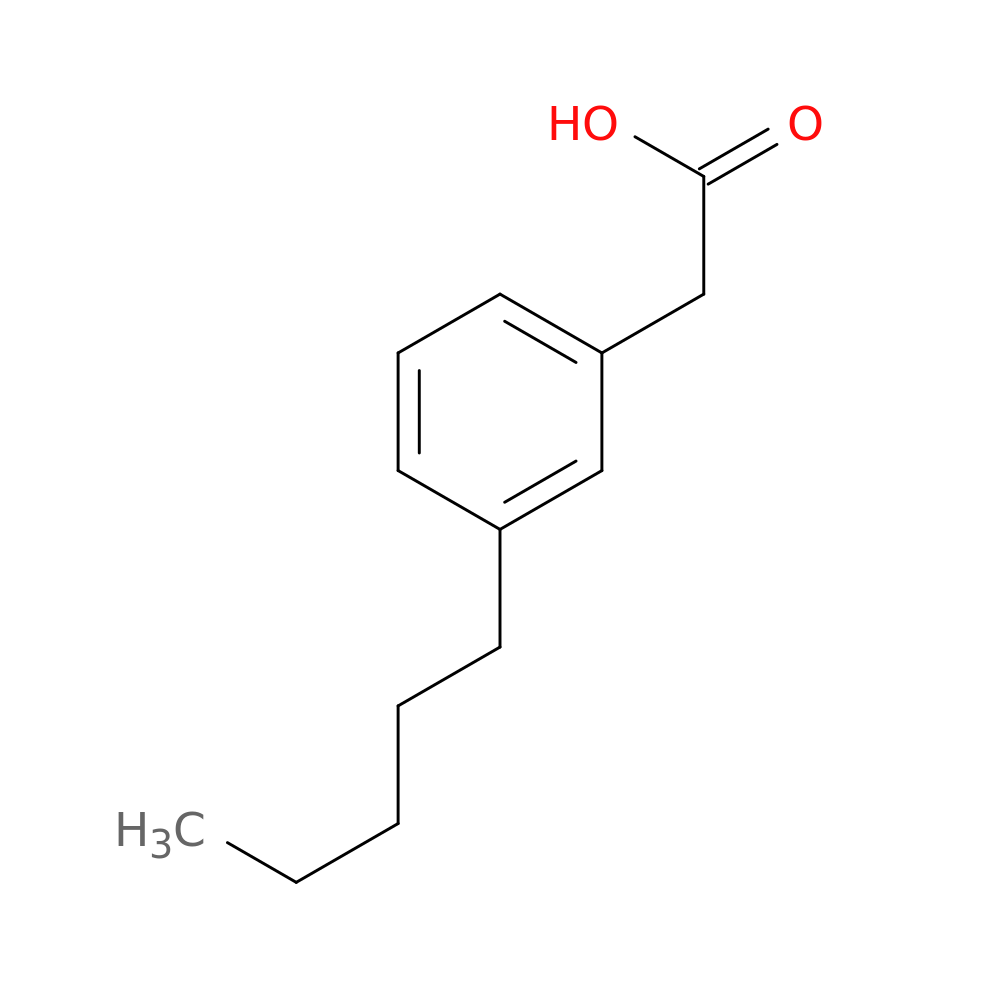 3-Pentylbenzeneacetic acid