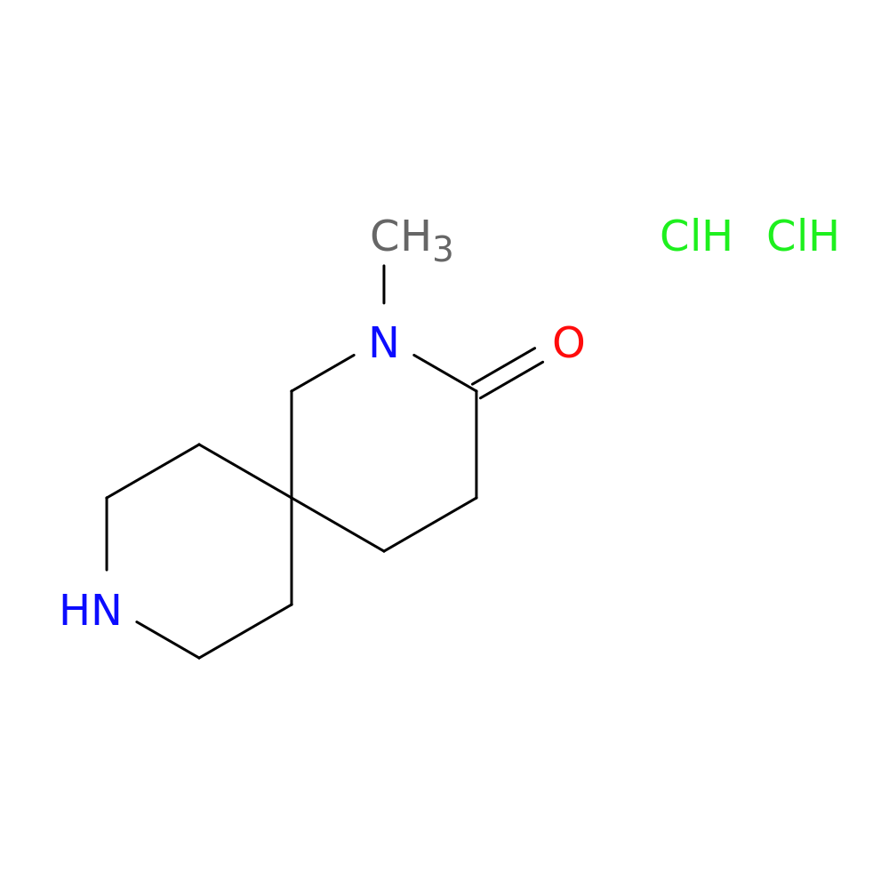 2-Methyl-2,9-diazaspiro[5.5]undecan-3-one dihydrochloride