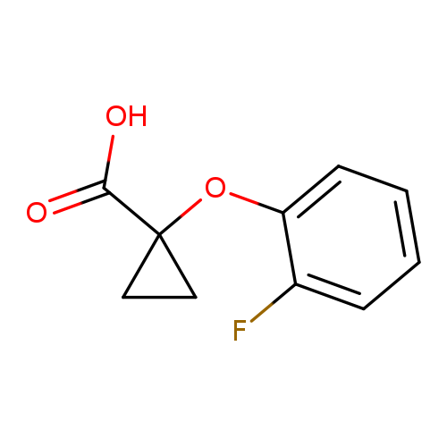 1-(2-Fluorophenoxy)cyclopropanecarboxylic acid