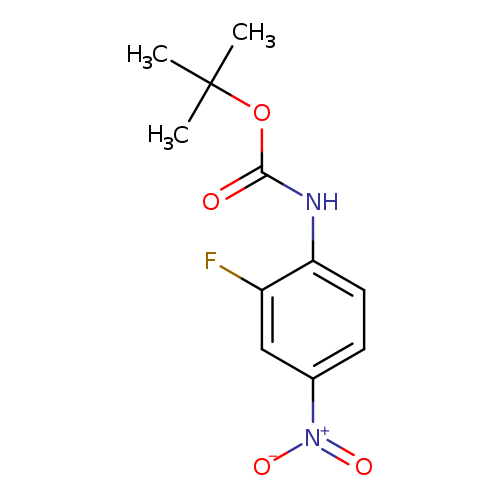 tert-Butyl 2-fluoro-4-nitrophenylcarbamate