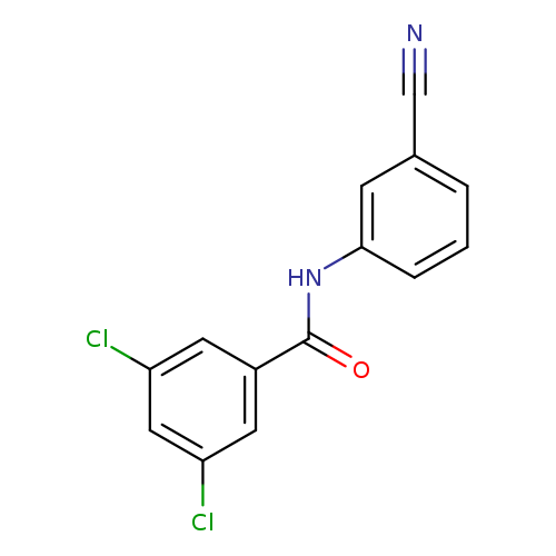3,5-dichloro-N-(3-cyanophenyl)benzamide