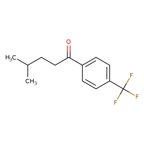 4-Methyl-1-(4-(trifluoromethyl)phenyl)pentan-1-one