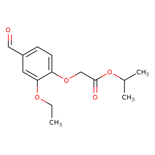 isopropyl (2-ethoxy-4-formylphenoxy)acetate