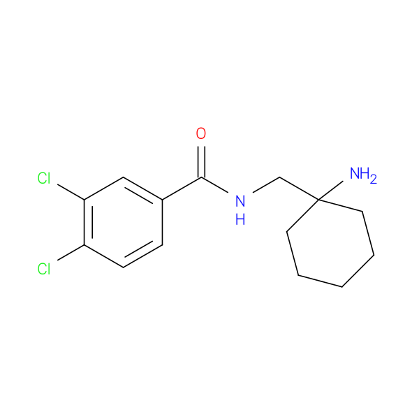 N-[(1-aminocyclohexyl)methyl]-3,4-dichloro-benzamide
