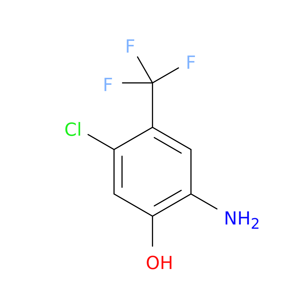 2-amino-5-chloro-4-(trifluoromethyl)phenol