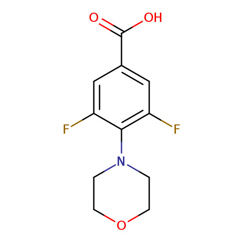 3,5-difluoro-4-(morpholin-4-yl)benzoic acid