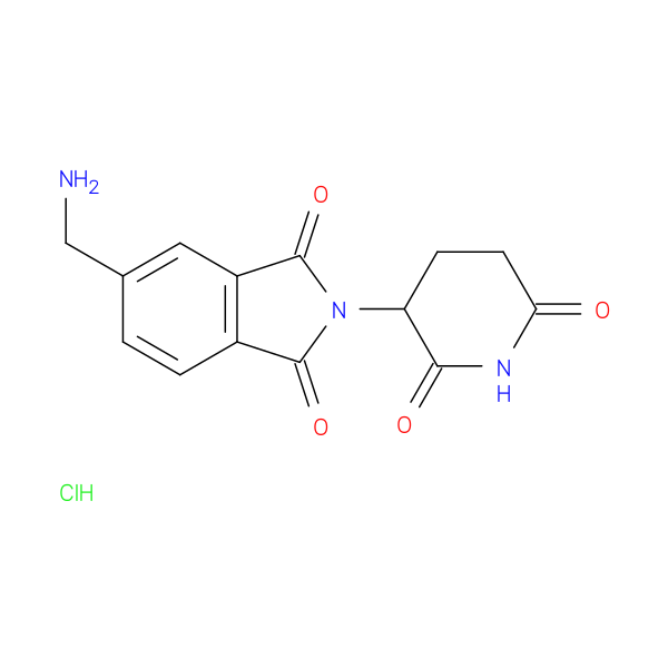 1H-Isoindole-1,3(2H)-dione, 5-(aminomethyl)-2-(2,6-dioxo-3-piperidinyl)-, hydrochloride (1:1)