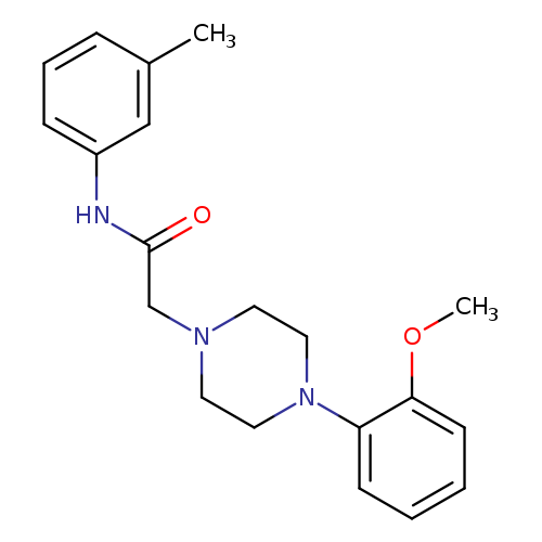 2-[4-(2-methoxyphenyl)piperazin-1-yl]-N-(3-methylphenyl)acetamide