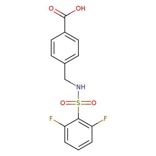 Benzoicacid, 4-[[[(2,6-difluorophenyl)sulfonyl]amino]methyl]-