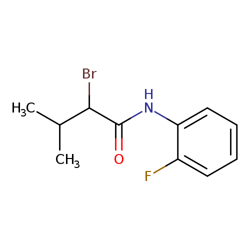 2-bromo-N-(2-fluorophenyl)-3-methylbutanamide