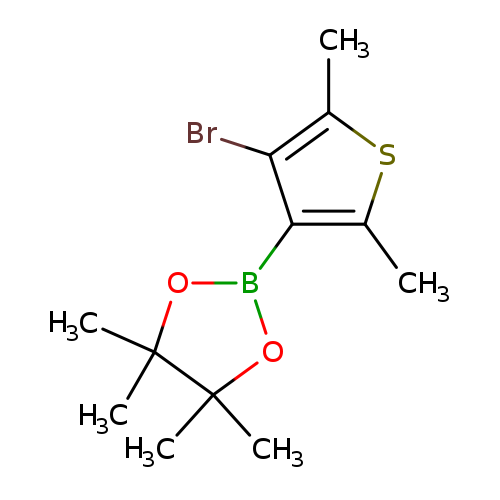 2-(4-BROMO-2,5-DIMETHYLTHIOPHEN-3-YL)-4,4,5,5-TETRAMETHYL-1,3,2-DIOXABOROLANE
