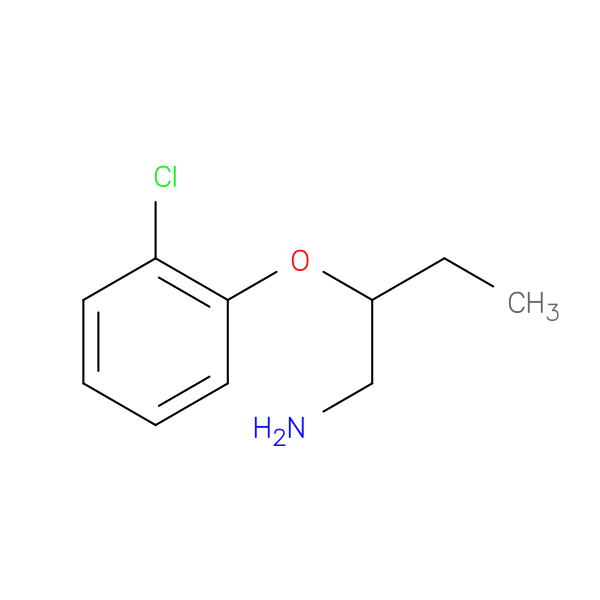 2-(2-chlorophenoxy)butan-1-amine