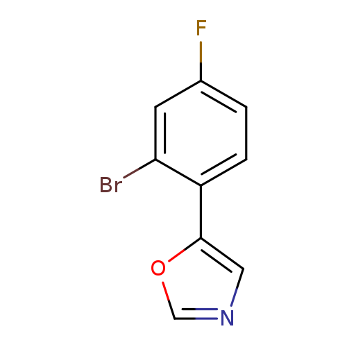 5-(2-Bromo-4-fluorophenyl)-1,3-oxazole