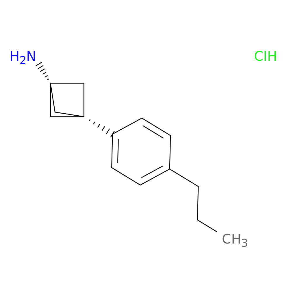 3-(4-propylphenyl)bicyclo[1.1.1]pentan-1-amine hydrochloride
