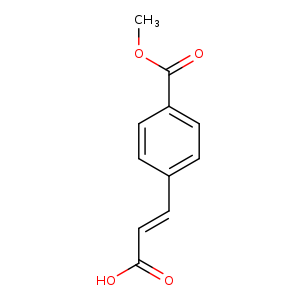 1-methyl 4-(2-carboxyvinyl)benzoate