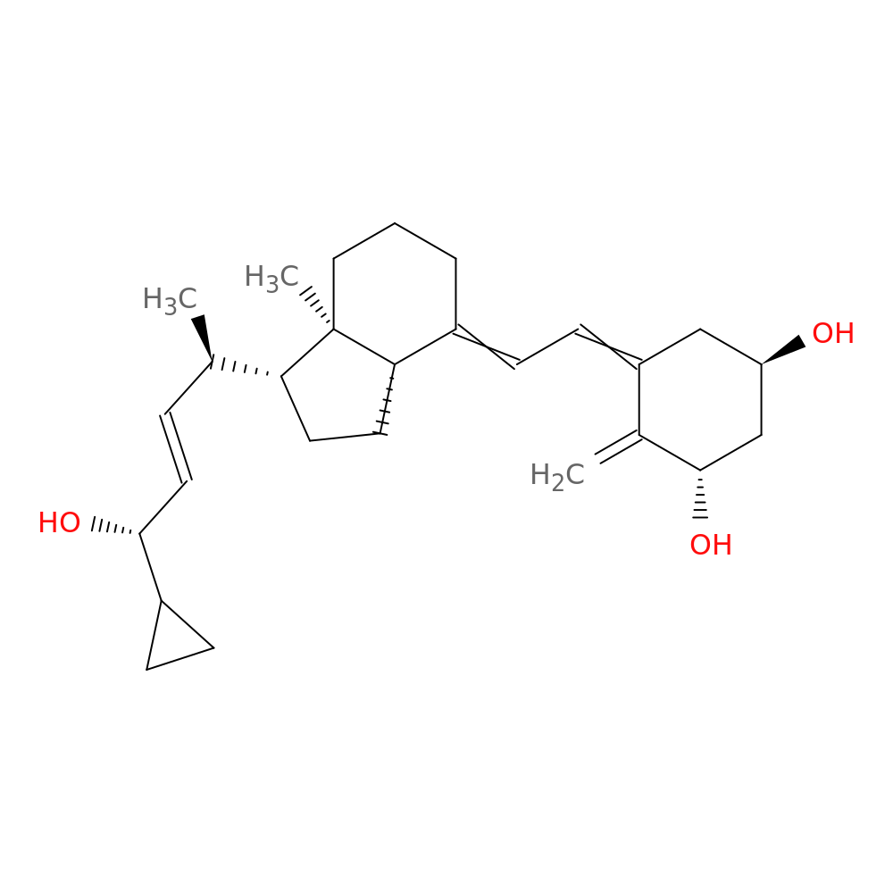 (1R,3S,Z)-5-((E)-2-((1R,3aS,7aR)-1-((2R,5S,E)-5-cyclopropyl-5-hydroxypent-3-en-2-yl)-7a-methylhexahydro-1H-inden-4(2H)-ylidene)ethylidene)-4-methylenecyclohexane-1,3-diol