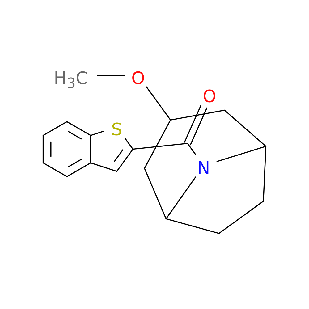 8-(1-benzothiophene-2-carbonyl)-3-methoxy-8-azabicyclo[3.2.1]octane