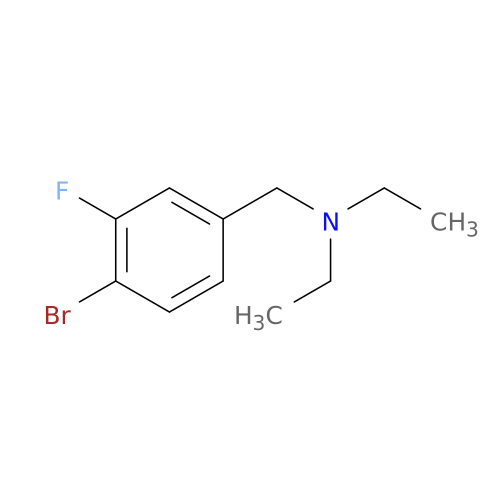 N-(4-broMo-3-fluorobenzyl)-N-ethylethanaMine