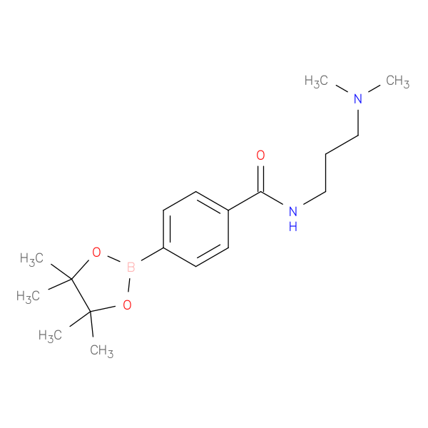 4-(3-(Dimethylamino)propylcarbamoyl)phenylboronic acid pinacol ester