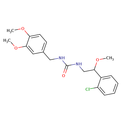 3-[2-(2-chlorophenyl)-2-methoxyethyl]-1-[(3,4-dimethoxyphenyl)methyl]urea