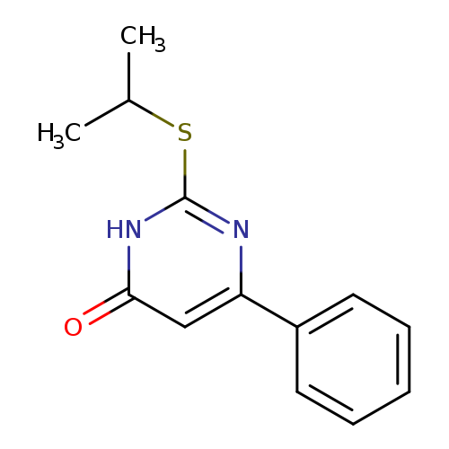 6-phenyl-2-(propan-2-ylsulfanyl)-3,4-dihydropyrimidin-4-one