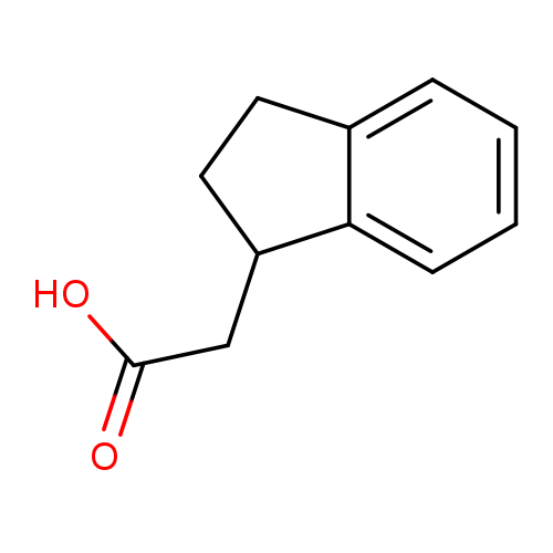 1H-INDENE-1-ACETIC ACID, 2,3-DIHYDRO-