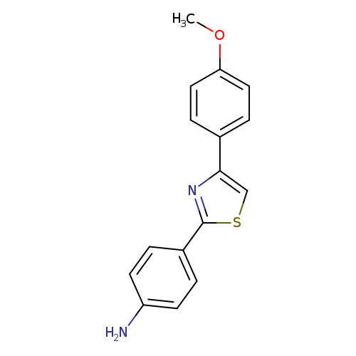 2-(4-Aminophenyl)-4-(4-methoxyphenyl)thiazole