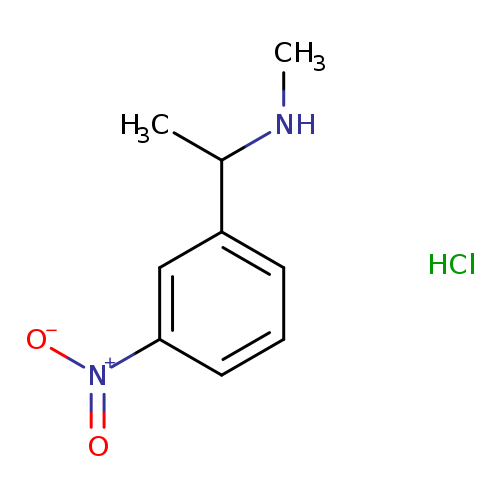 N-Methyl-n-[1-(3-nitrophenyl)ethyl]amine, HCl
