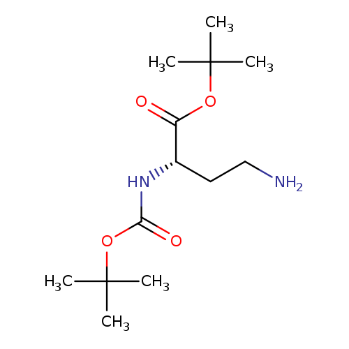 Butanoic acid, 4-amino-2-[[(1,1-dimethylethoxy)carbonyl]amino]-, 1,1-dimethylethyl ester, (2S)-