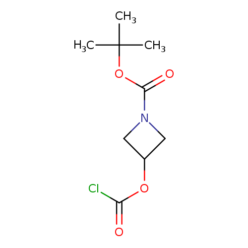 tert-Butyl 3-((chlorocarbonyl)oxy)azetidine-1-carboxylate
