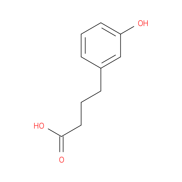 4-(3-hydroxyphenyl)butanoic acid