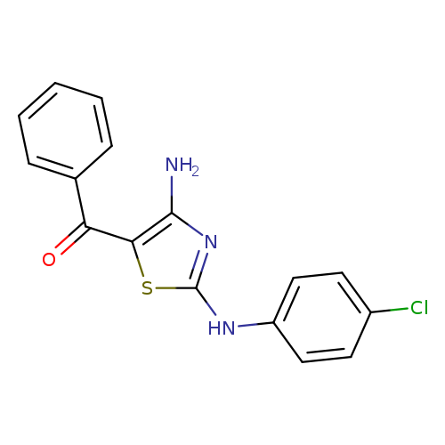 5-benzoyl-N2-(4-chlorophenyl)-1,3-thiazole-2,4-diamine