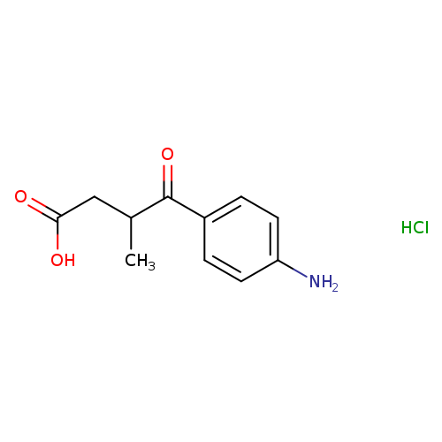 4-(4-Aminophenyl)-3-methyl-4-oxobutanoic acid hydrochloride