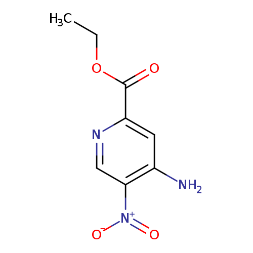 2-Pyridinecarboxylic acid, 4-amino-5-nitro-, ethyl ester