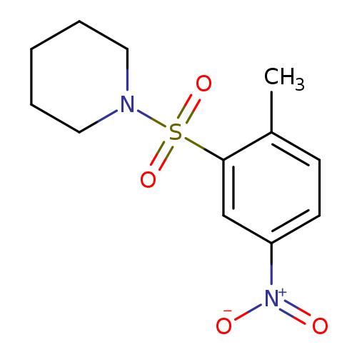 1-[(2-Methyl-5-nitrobenzene)sulfonyl]piperidine