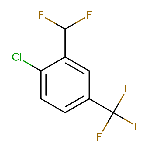 1-Chloro-2-(difluoromethyl)-4-(trifluoromethyl)benzene