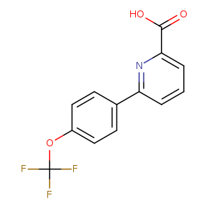 6-(4-(Trifluoromethoxy)phenyl)picolinic acid
