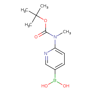 Carbamic acid, N-(5-borono-2-pyridinyl)-N-methyl-, C-(1,1-dimethylethyl) ester