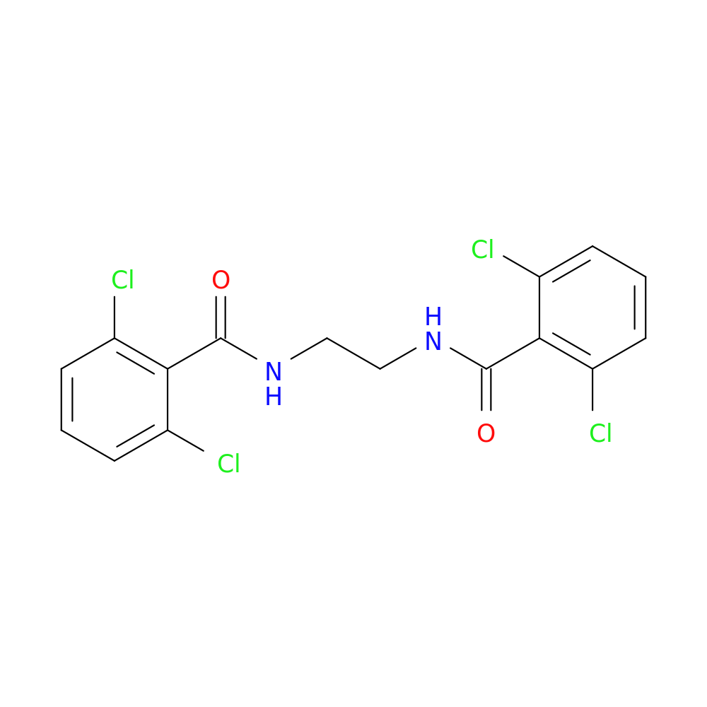 2,6-dichloro-N-{2-[(2,6-dichlorobenzoyl)amino]ethyl}benzamide